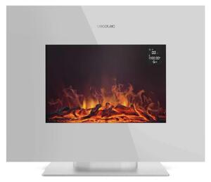 Cecotec ReadyWarm 2710 Design Flames, Volně stojící krb, Zavřené, Elektrický, Bílá, Vnitřní, Krb