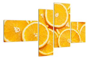 Plátky pomerančů - obraz (110x70cm)