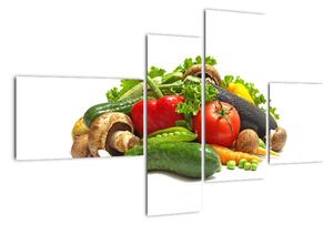 Směs zeleniny, obraz (110x70cm)