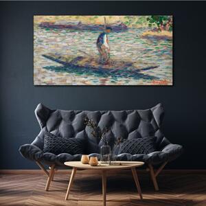 Obraz na plátně Obraz na plátně Rybář Seurat