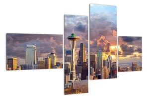 Panorama města - obrazy (110x70cm)