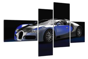Sportovní auto, obrazy na stěnu (110x70cm)