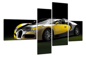 Sportovní auto, obraz na zeď (110x70cm)