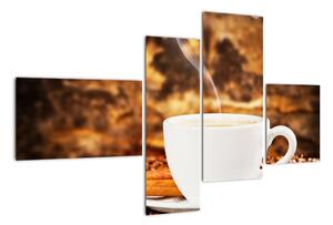 Šálek kávy, obrazy (110x70cm)