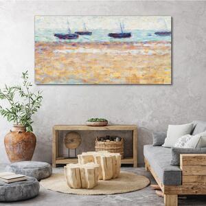 Obraz na plátně Obraz na plátně Abstrakce pobřeží