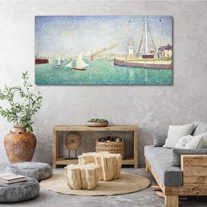 Obraz na plátně Obraz na plátně Vstup do Seurat Port