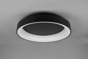 Trio 671290132 LED přisazené stropní svítidlo Girona 1x48W | SMD | 5600lm | 2700-6000K - stmívatelné, nastavení teploty osvětlení, paměťová funkce, noční režim, dálkové ovládání matná černá