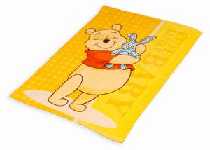 FARO Dětský ručník Medvídek Pú žlutý 40x60 cm