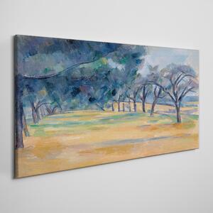 Obraz na plátně Obraz na plátně Malování stromů příroda