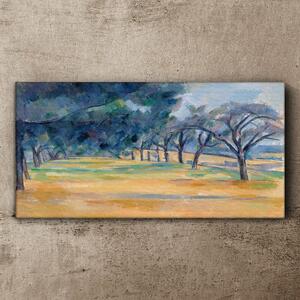 Obraz na plátně Obraz na plátně Malování stromů příroda