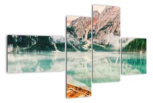 Panorama jezera - obraz (110x70cm)