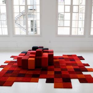 Nanimarquina Vlněný koberec Do-Lo-Rez Reds Rozměr koberce: 184x276 cm, Barevnost: Do-Lo-Rez 1 Reds