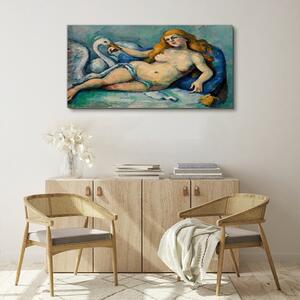 Obraz na plátně Obraz na plátně Leda a Swan Paul Cézanne