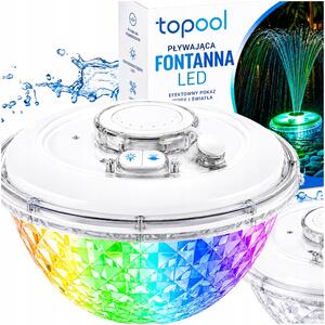 Topool CT507 Bazénová fontána LED akumulátorová
