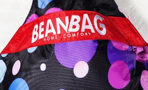 Beanbag Designový sedací vak 189x140 Ball s popruhy