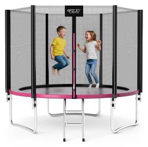 Trampolína se sítí 4FIZJO 312 cm FT 10 (304-312 cm)