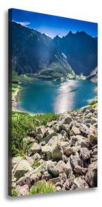 Foto obraz na plátně Černé jezero Tatry pl-oc-50x100-f-127509941