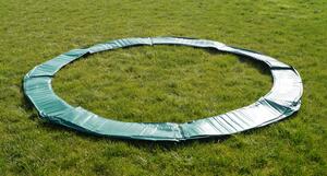 GoodJump GoodJump 4UPVC zelená trampolína 366 cm s ochrannou sítí + žebřík + krycí plachta