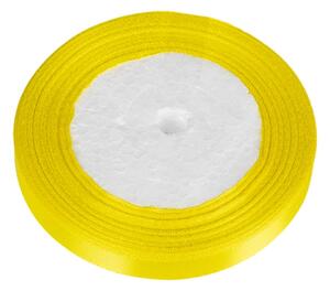 Bellatex Stuha saténová 12 mm, 22.5 m Žlutá