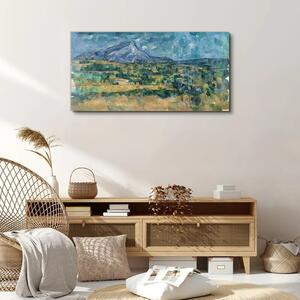 Obraz na plátně Obraz na plátně Mont Sainte Victoire Cézanne
