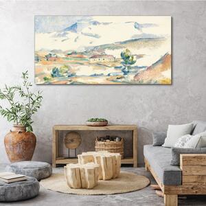 Obraz na plátně Obraz na plátně Zimní hory Krajina