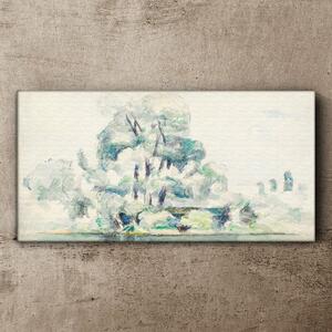 Obraz na plátně Obraz na plátně Malování stromu přírody
