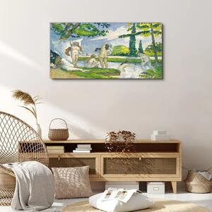Obraz na plátně Obraz na plátně Koupání Paul Cézanne