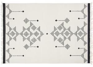 Linie Design Koberec z novozélandské vlny Lua White, bílý Rozměr: 140x200 cm