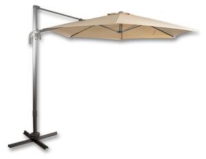 Slunečník Santorini Ø 300cm přírodní