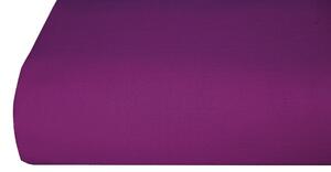 Aaryans Bavlněné prostěradlo - Plachta 140x225 cm tmavě fialová