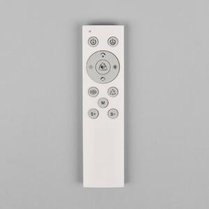 Reality Leuchten LED stropní svítidlo Vono, černé/čiré, Ø 40 cm, RGB dálkové ovládání, stmívatelný, Černá, Obývací pokoj / jídelna, kov