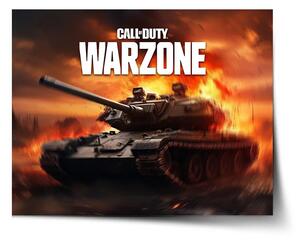 Sablio Plakát Call of Duty Warzone - tank - 60x40 cm