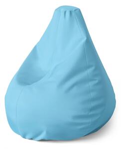 Sablio Sedací vak Pear Blankytně modrá - 70 x 95 x 15 cm