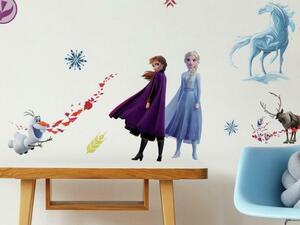 Samolepky na zeď s Disney motivem ELSA A ANNA