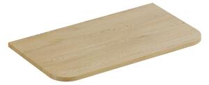 Comad Ovalia Cremona deska na skříňku 80.4x45.8 cm dub OVALIA CREMONA 89-80-46 M