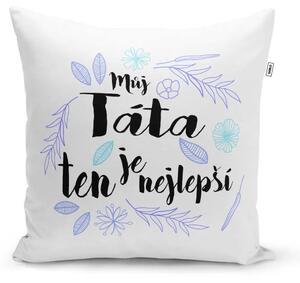 Sablio Polštář Můj táta je ten nejlepší: 40x40 cm