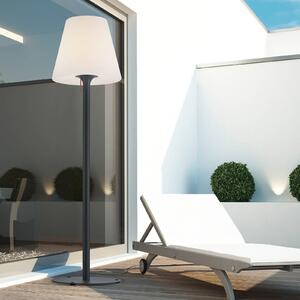 Helestra Venkovní stojací lampa Moris-XL, Černá, kov, Moderní