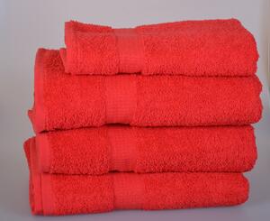 Aaryans Froté ručník SPRING , 50x100 cm, Červený kusy: 1ks