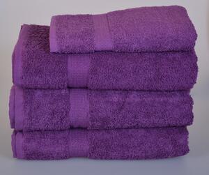 Aaryans Froté ručník SPRING , 50x100 cm, fialový kusy: 2ks sada