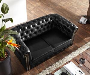 Pohovka Chesterfield Bis 2M Antique Black