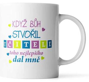 Sablio Hrnek Když Bůh stvořil učitele - 330 ml - standard