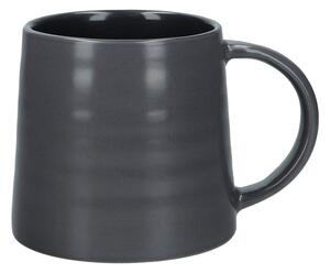 Hrnek Mikasa 440 ml tmavě šedý, kamenina MKSERMUG