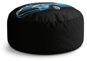 Sablio Taburet Circle Mini sedan Černé pozadí: 38x48 cm