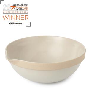 Mísa 27 cm Jamie Oliver Big Love Everyday 2,5 l , béžová kamenina JOBLMIXBOWL27