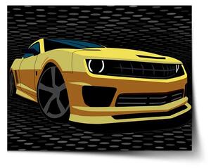 Sablio Plakát Chevrolet Camaro Puntíky - 60x40 cm