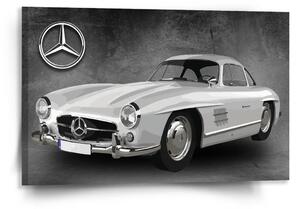 Sablio Obraz Mercedes-Benz 300 SL Šedé pozadí - 120x80 cm