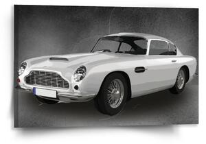 Sablio Obraz Aston Martin Tmavé pozadí - 120x80 cm