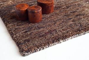 Nanimarquina Jutový koberec Noche, kolekce Natural Rozměr koberce: 170×240 cm, Barevnost: Noche Black