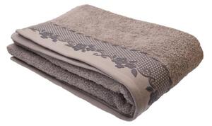 FARO Luxusní ručník BJORK šedý 90x50 cm