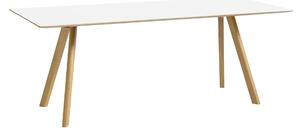 HAY Jídelní stůl CPH 30, Oak / White, 200 x 90 cm